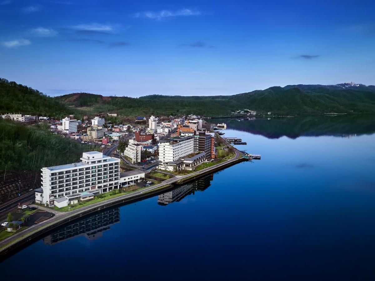 Toya-Onsen Hotel Hanabi Toyako Bagian luar foto