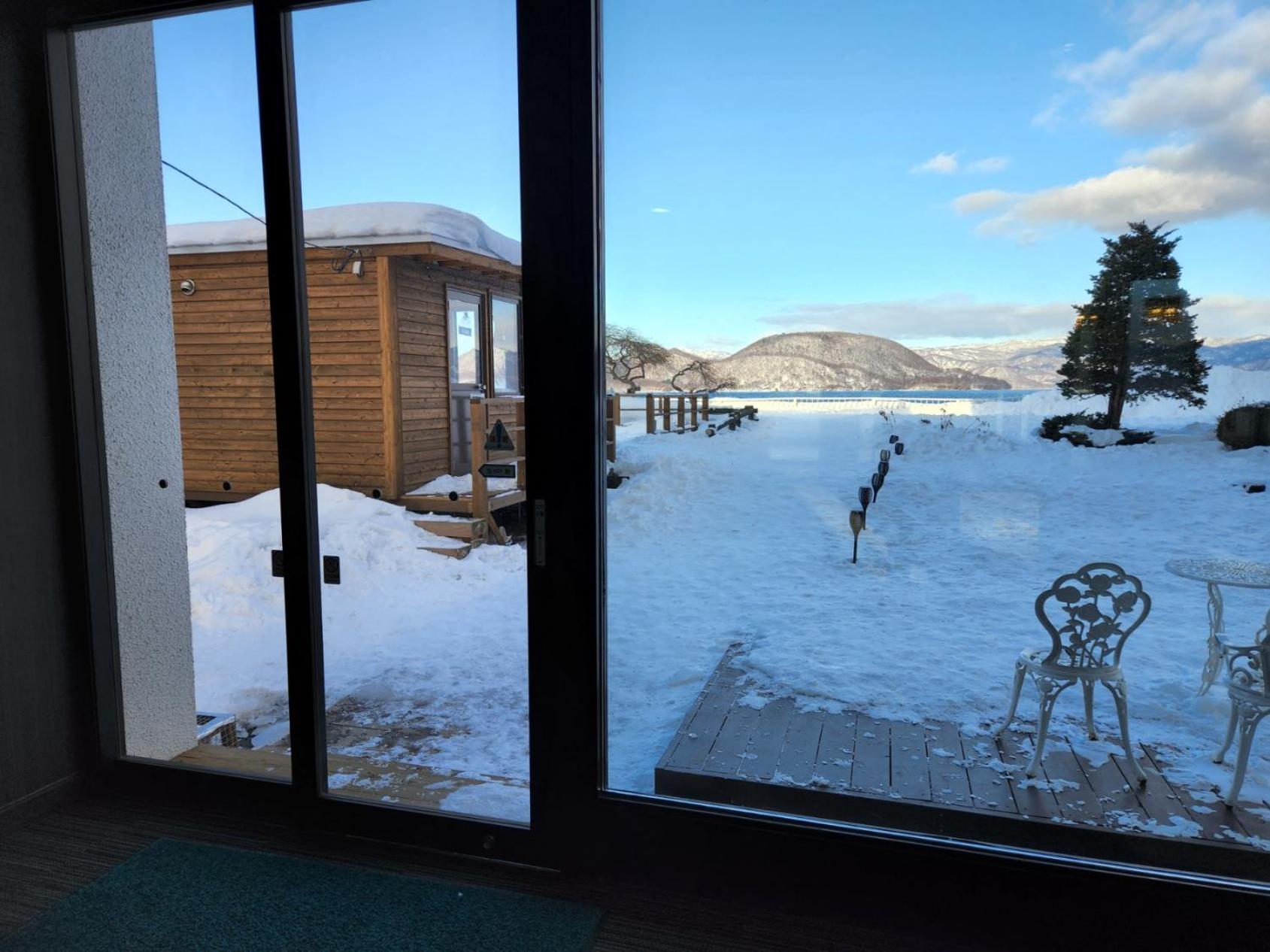 Toya-Onsen Hotel Hanabi Toyako Bagian luar foto