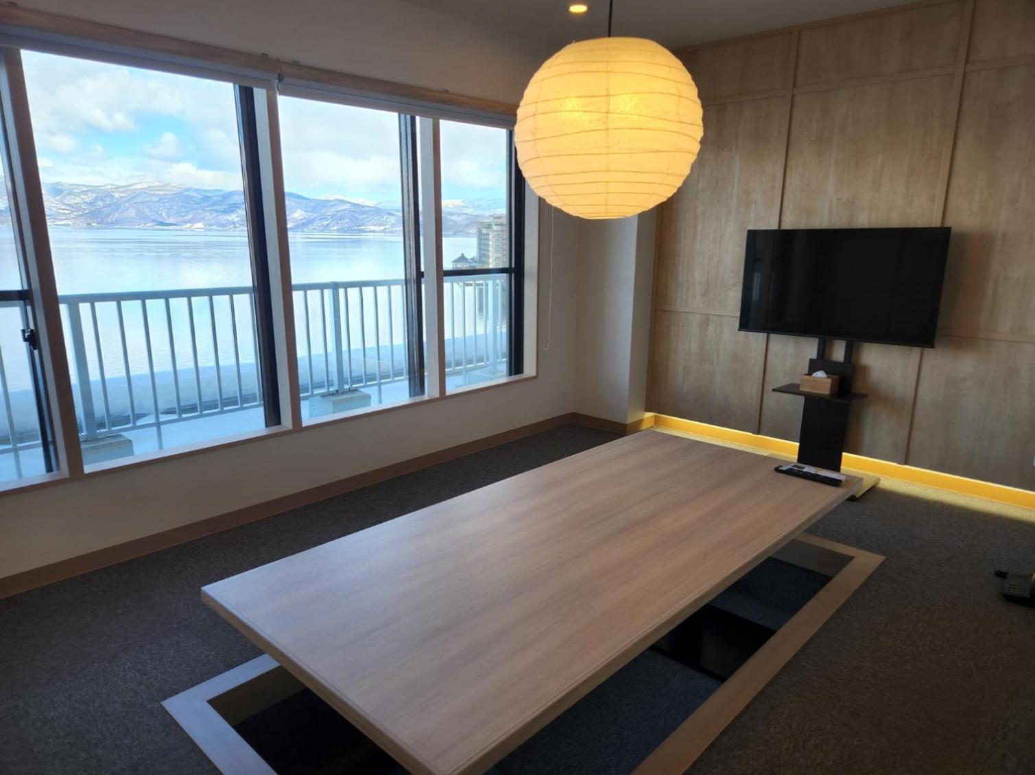Toya-Onsen Hotel Hanabi Toyako Bagian luar foto
