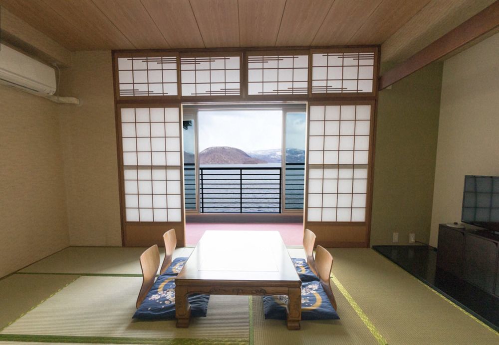 Toya-Onsen Hotel Hanabi Toyako Bagian luar foto