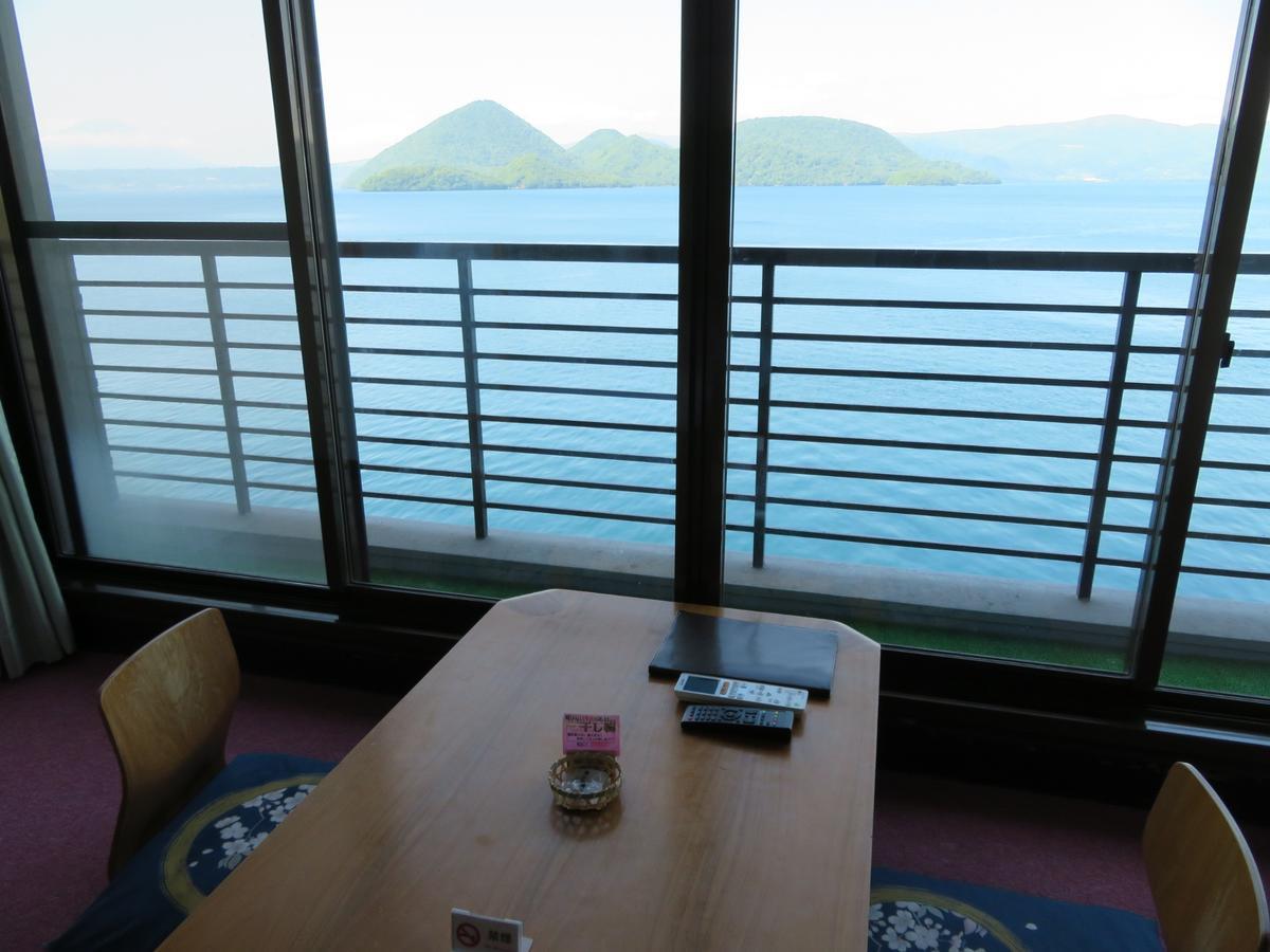 Toya-Onsen Hotel Hanabi Toyako Bagian luar foto